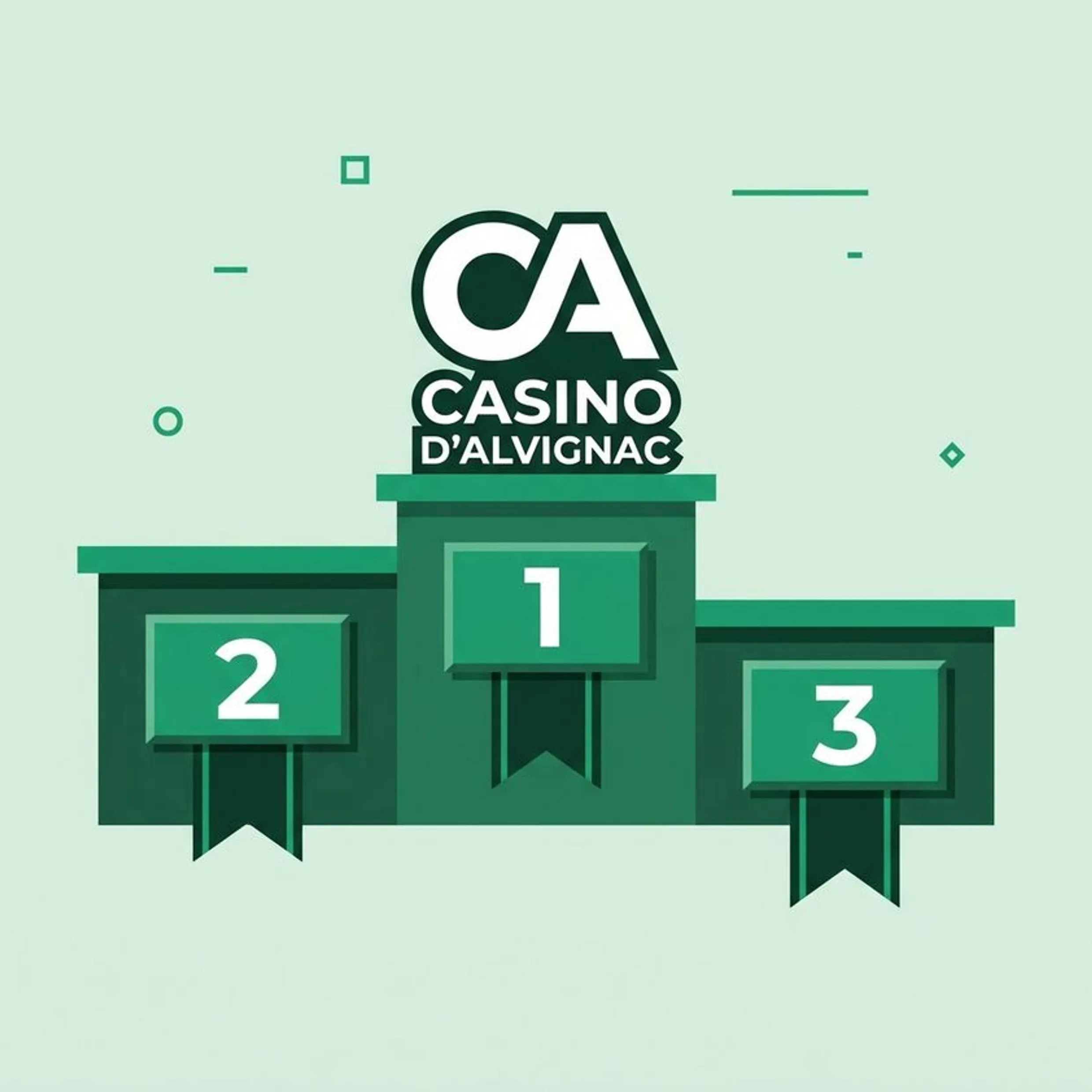 Page principale du Casino d'Alvignac